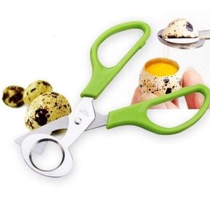 Quail eggs Scissors